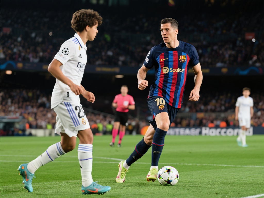 西甲豪门巴萨与皇马巅峰之战一触即发,球迷热切关注 对于球迷来说,世纪对决不仅是一场团队对决