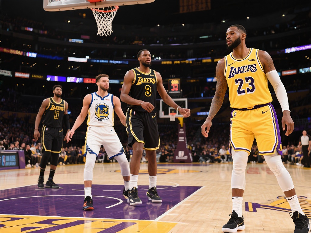 勇士湖人巅峰对决,NBA赛季焦点引爆球迷热情 当NBA赛季进入白热化阶段,勇士队与湖人